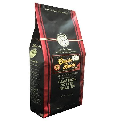 コーヒー 珈琲 コーヒー豆 クラシックブラジル ブレンド コーヒー 250g 8,8oz 豆 or ...