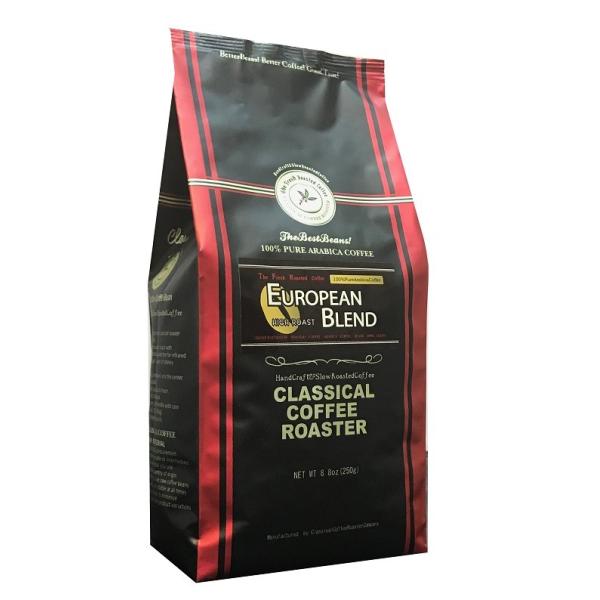 コーヒー 珈琲 コーヒー豆 ヨーロピアンブレンド コーヒー 250g 8,8oz 豆 or 挽