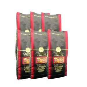 コーヒー豆 480杯分 アラビカ豆100％ ブラジル スモーキー ブレンドコーヒー 6LB( 454ｇ×6袋）セット 【 豆 】｜classicalcoffee