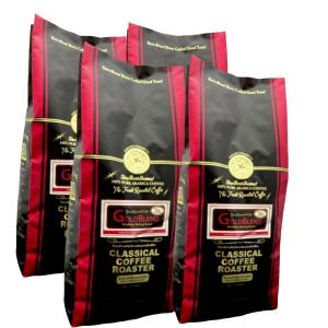 コーヒー豆 160杯分 アラビカ豆100% ゴールド ブレンド コーヒー 4LB( 454ｇ×４袋）セット 【 豆 or 挽 】｜classicalcoffee