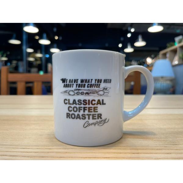 CCR オリジナル マグカップ　Carホワイト Mサイズ