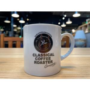 CCR オリジナル マグカップ　クラシカルコーヒーロースターホワイト Mサイズ｜classicalcoffee