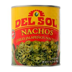 ハラペーニョ デルソル ナチョスライス スライス  メキシコ産 缶詰 794g
