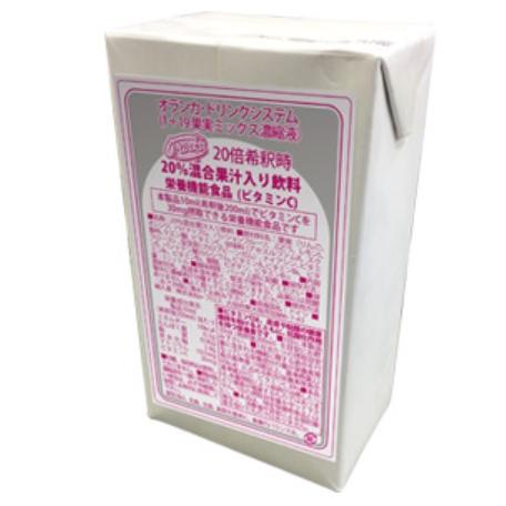 ORANKA オランカ サプリメントドリンク フルーツミックス 20% 1L紙パック (20L分)