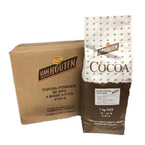 送料無料 バンホーテン VAN HOUTEN 純ココアパウダー 業務用　5kg×4袋 計20kg｜classicalcoffee