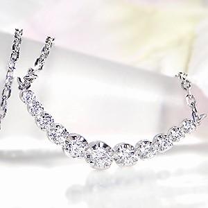 ダイヤモンド専門店THJ ネックレス 0.5ct K18 THJ Smiley〜スマイリー