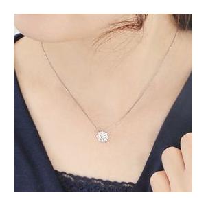 ネックレス ダイヤモンド プラチナ 0.9ct...の詳細画像2