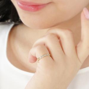 K18YG ピンキー ダイヤモンド フルエタニ...の詳細画像4