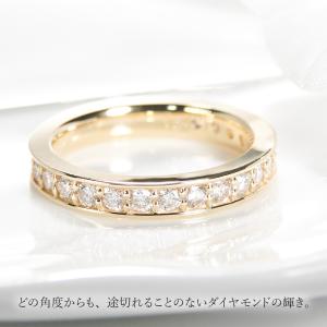 K18YG フチあり 1.0ct ダイヤモンド...の詳細画像4