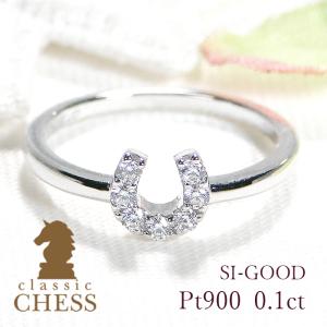 Classic CHESS（クラシックチェス） K18YG 馬蹄 ダイヤモンド ピンキー