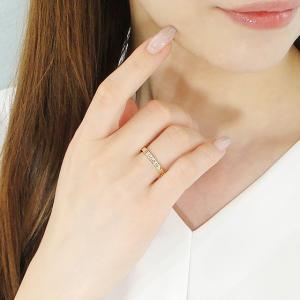 K18YG ダイヤモンド エタニティ リング ...の詳細画像2