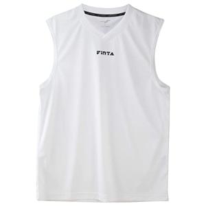 [フィンタ] FINTA サッカー フットサル メンズ 大人用サイズ ノースリーブ メッシュ インナー シャツ FTW7033 (001) ホワイトの商品画像