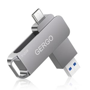 GERGO USBメモリ 512GB 1TB 2IN1 USB3.0＆Type-C メモリー フラッシュメモリ