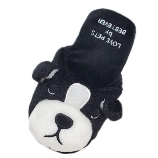 スクィーキー　スリッパ(ボストンテリア)　ベストエバー  犬 おもちゃ