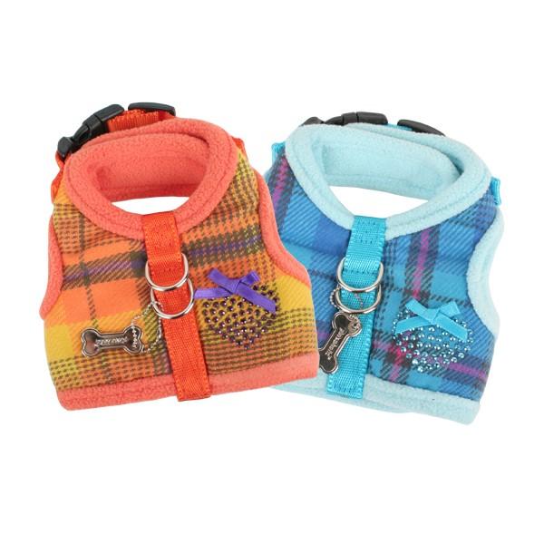 【50％OFF】【PINKA　ピンカホリック】HOT　PLAID　PINKA胴輪　犬　ハーネス