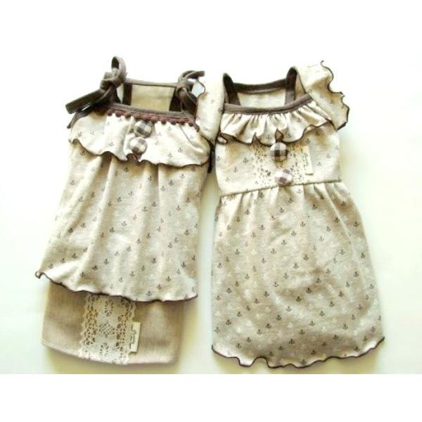 イカリブラウンワンピ　SS〜Ｌ