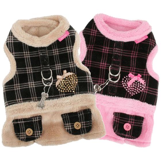 【30％OFF】【PINKA　ピンカホリック】CHECKRED　FLIRT胴輪　S〜L