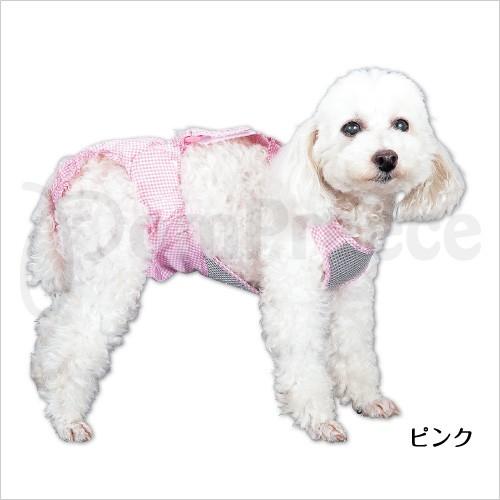 (50%OFF)オス・メス兼用サロペット付きケアーパンツ ギンガム（5060）　2〜3号