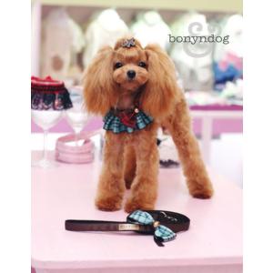 【30％OFF】ショコラミント　フリル カラー＆リードセット　XS〜XL