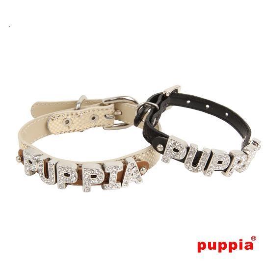 【50%OFF】【PUPPIA パピア】マディソン　イニシャルカラー（犬用首輪）S　PAMA-AC9...