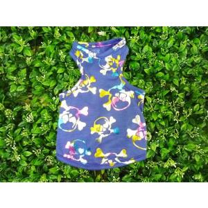 【￥980均一】パープルスカルタンク　S〜ＸＬ　犬　夏服