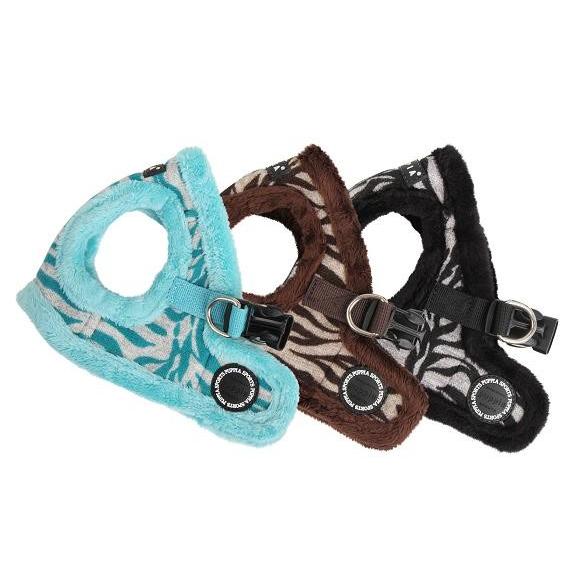 【50％OFF】【ゆうパケットOK】 【ＰＵＰＰＩＡ】モダンゼブラ胴輪（ハーネス）　S〜L (AH0...