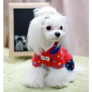 POP　STARオールインワン　Ｓ〜XＬ　犬服　つなぎ　足つき｜classy