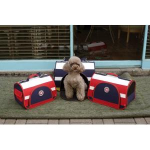 【50％OFF】ラガーボーダー ドームキャリーバッグ　M　【ペット ショルダー キャリー】　パリスド...