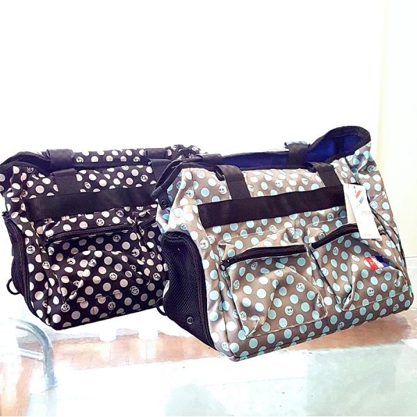 【50％OFF】水玉ニコちゃんの3WAYキャリー　M 【ペット キャリー リュック】ラディカ