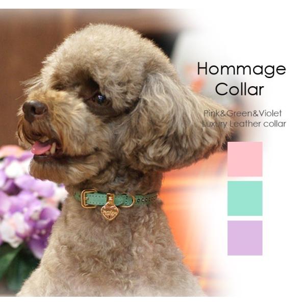 【50％OFF】Paris dog(パリスドッグ)　ラグジュアリーレザー　カラー【犬　首輪】