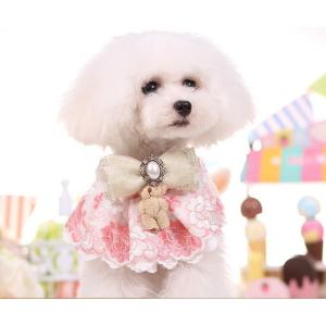 リボンベアー ネックウエア（首輪兼用タイプ）Ｓ〜Ｍ