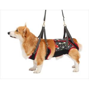 歩行補助ハーネスLaLaWalk中型犬・コーギー用[KABUKI]　 【歩行補助ハーネスLaLaWa...