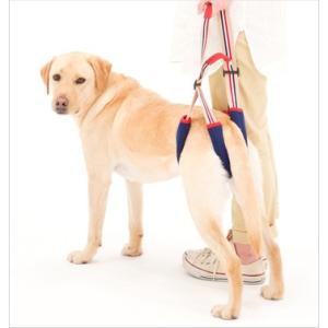 大型犬用介護ハーネス デニム S〜LL【歩行補助ハーネスLaLaWalk大型犬