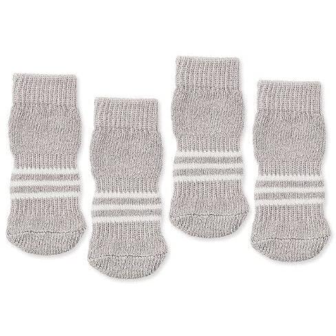 【在庫処分】【小型犬靴下】ソックス ポーツボーダー【LL】[3319]　犬　ソックス　ポンポリース