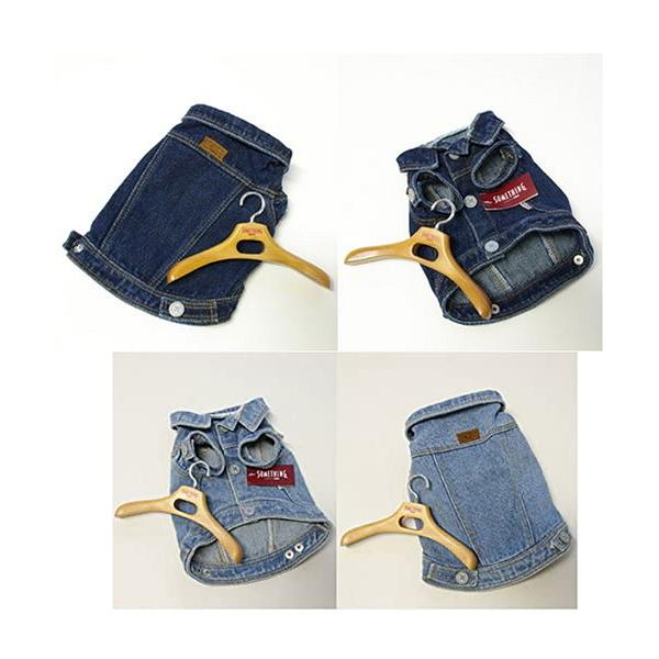 SOMETHING デニムジャケット3S〜S　犬服