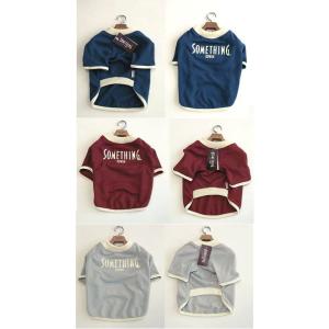 SOMETHING Tシャツ　犬服　SS〜M