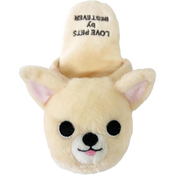 スクィーキー　スリッパ(チワワ)　ベストエバー  犬 おもちゃ