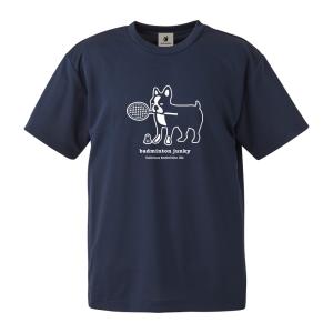 バドミントン Tシャツ バド  Badminton Junky
