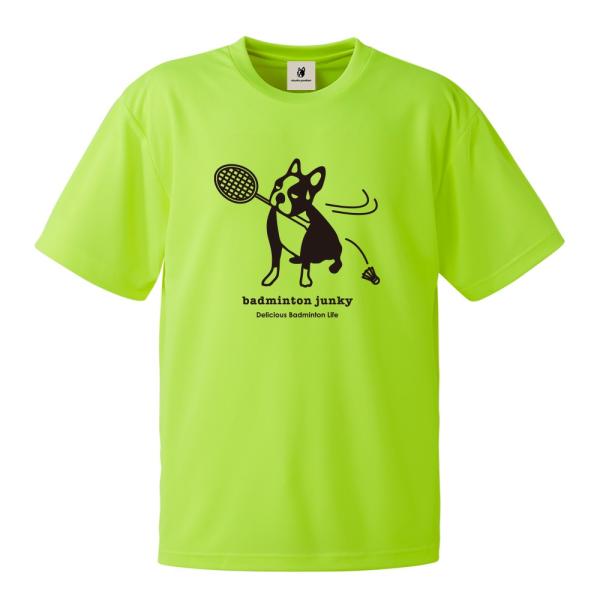 バドミントン Tシャツ バド  Badminton Junky