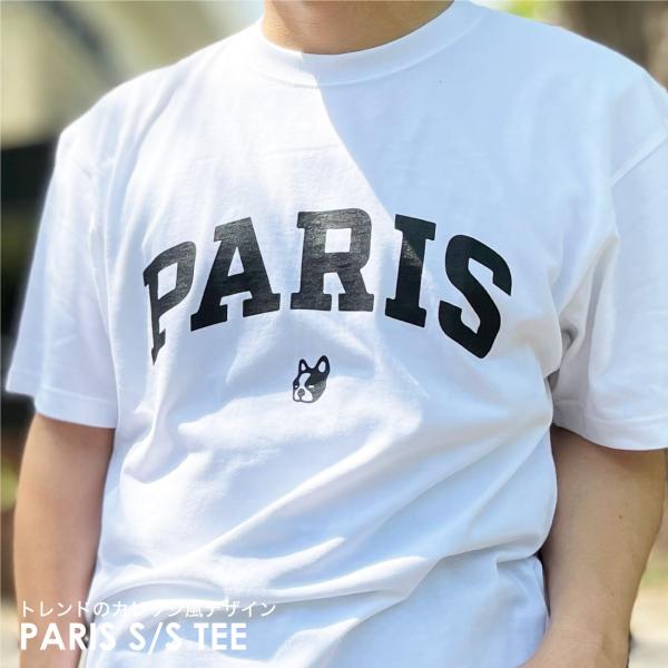 サッカージャンキー Tシャツ PARI犬+9 半袖TEE メンズファッション サッカー フットサル ...