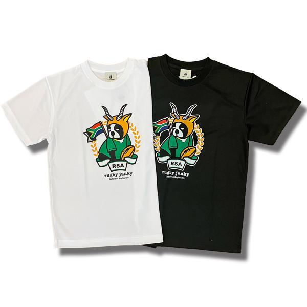 ラグビージャンキー Tシャツ 南アフリカ RSA 半袖TEE メンズファッション ラグビー Rugb...