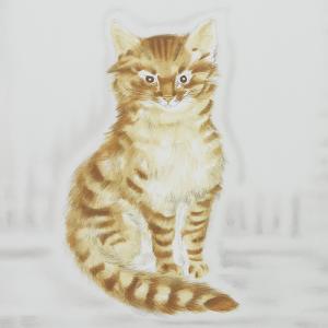 藤田嗣治 レオナール・フジタ 茶色のネコ リト...の詳細画像2