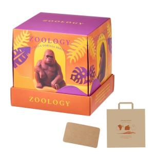 土日も当日発送　専用ギフト袋付き　メッセージカード付き　ZOOLOGY　ズーロジー マウンテンゴリラ　チョコレート Z-6 4902980460842　バレンタイン2025