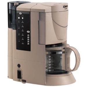 ZOJIRUSHI 珈琲通 コーヒーメーカー (ミルつき) ハーブカカオ EC-VE60-TK｜cleanair