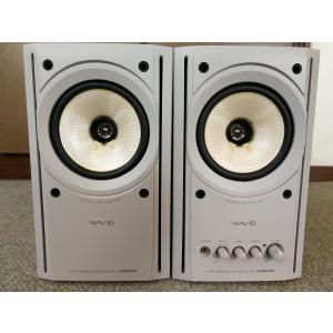 ONKYO WAVIO 77monitor アンプ内蔵スピーカー 15W+15W GX-77M(W) /ホワイト｜cleanair