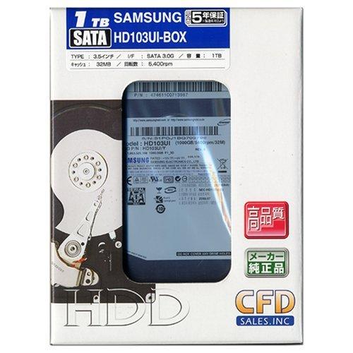 Samsung 内蔵用3.5インチHDD 5400rpm 1TB CFDカートン品（CFD5年保証）...