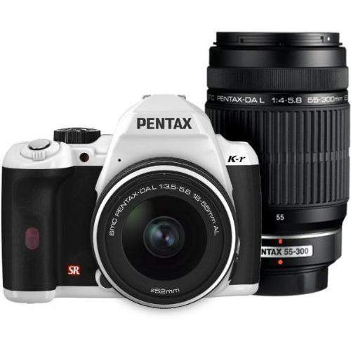 PENTAX デジタル一眼レフカメラ K-r Wズームキット ホワイト K-rWZK WH