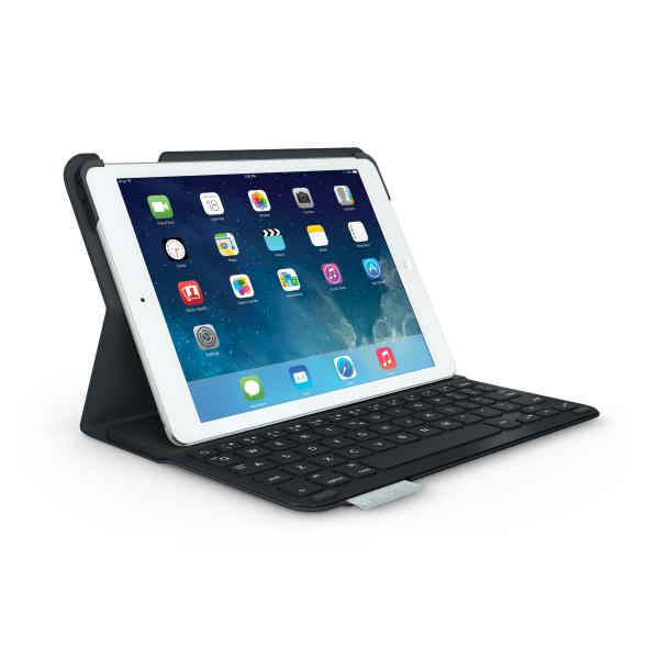 LOGICOOL ウルトラスリム キーボード フォリオ for iPad Air ブラック TF72...