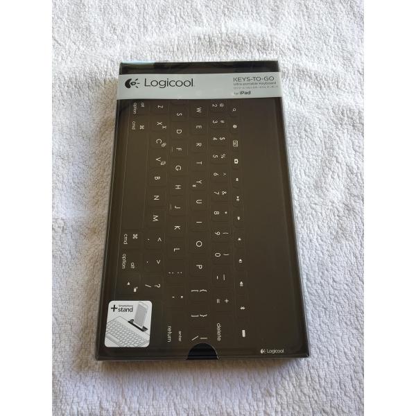 ロジクール ウルトラポータブル キーボード for iPad ブラック Ik1041bk