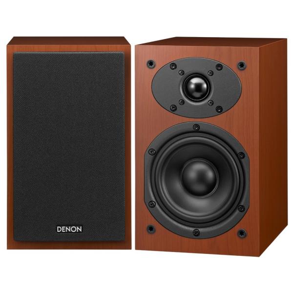 Denon ブックシェルフ スピーカー バスレフ型 2台1組 チェリー SC-M40-CW